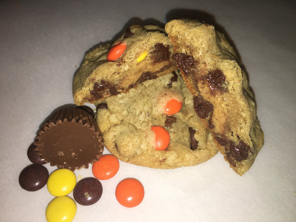 Peanut Butter Cup Cookie Bomb