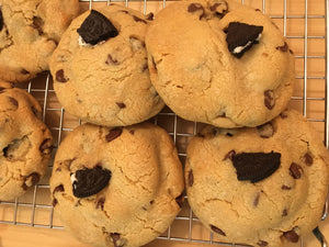 Chocolate Chip Sandwich Cookie Bomb