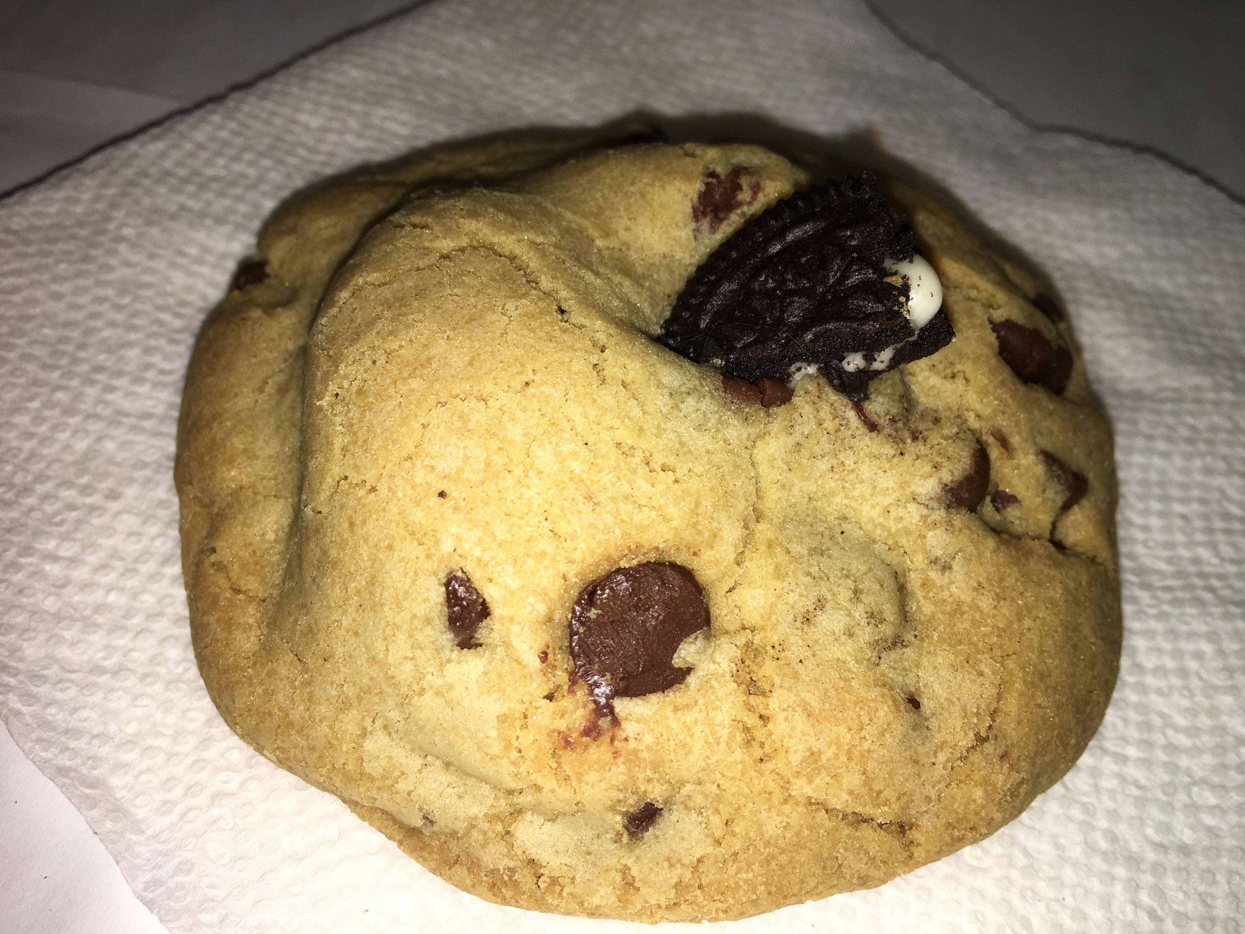 Chocolate Chip Sandwich Cookie Bomb