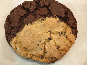 Brookie-Brownie + Chocolate Chip Cookie Combo