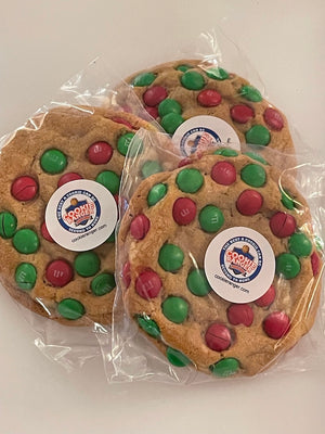 Holiday Chocolate Candy Pieces Cookie